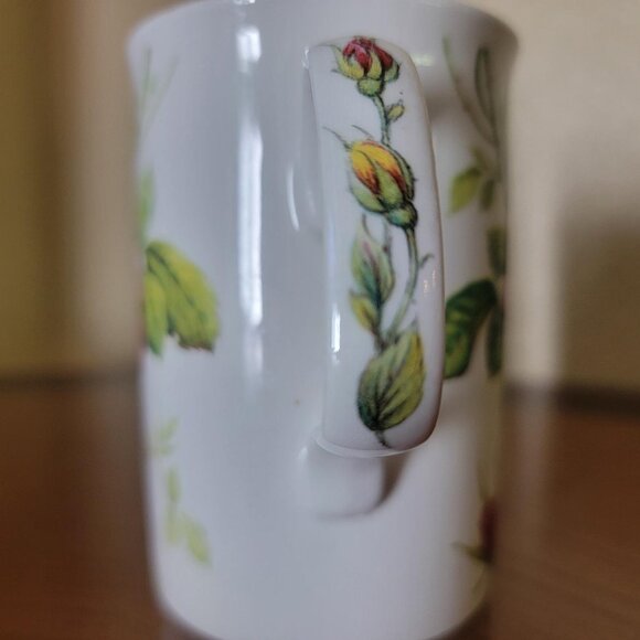 ROY KIRKHAM English Rose Fine Bone China Coffee Tea Mugs - Set of 2 - Picture 5 of 9